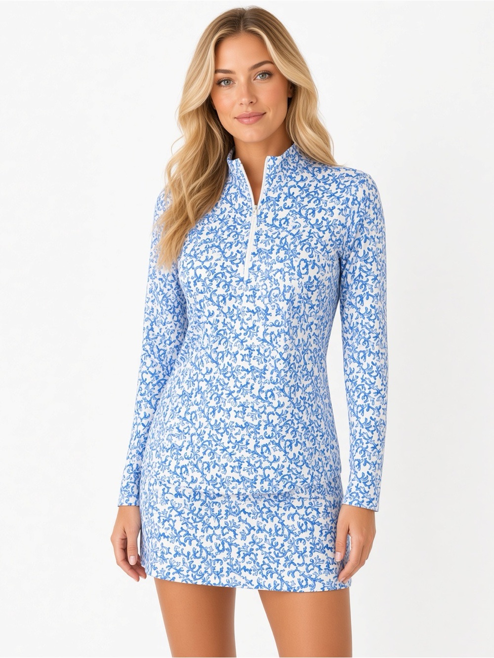 Tommy Bahama Golf & Tennis Set – Blue Coral Print Size XL Top, L Bottom.